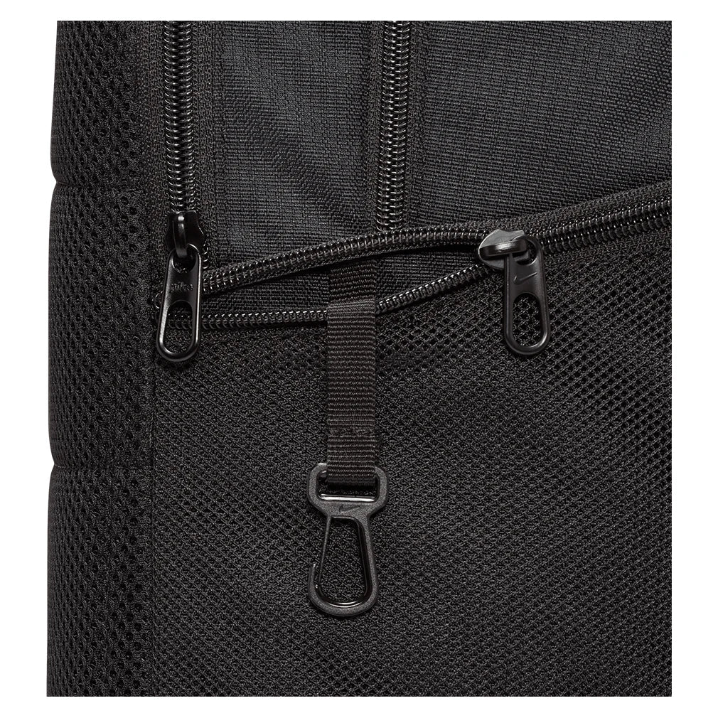 Brasilia 9.5 Medium 24L Black Training Backpack - Perfect for Gym, Hiking, Travel & School | Durable Sports Backpack for Men & Women