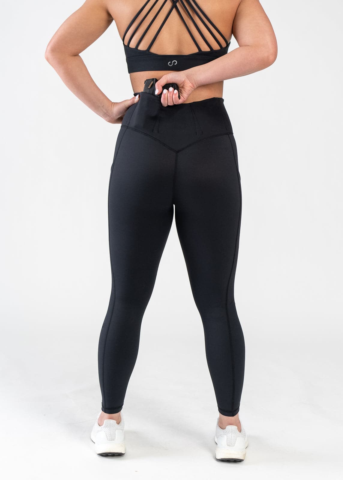 Best Concealed Carry Leggings with Hidden Pockets for Women | Comfortable & Stylish Black Yoga Pants | Perfect for Gym, Running & Everyday Wear
