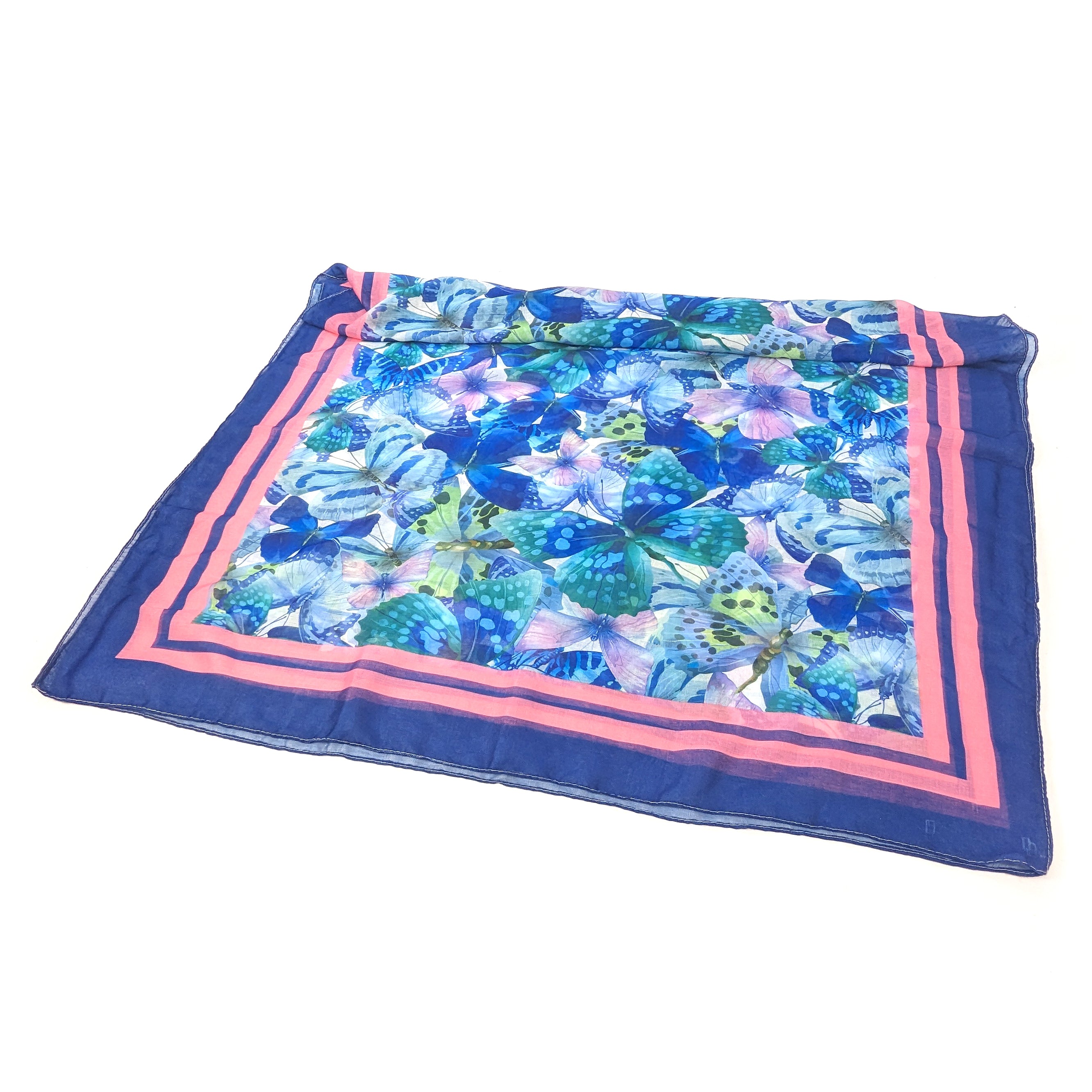 Flutter of Butterflies Midnight Rose Tapestry - 50x180cm Boho Wall Hanging for Bedroom Decor, Dorm Room Aesthetic, or Living Room Accent