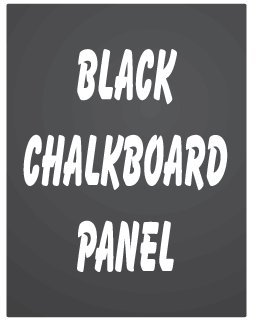 NEOPlex 22x28 Inch Black Chalkboard Replacement Panel for A-Frame Sandwich Board Signs - Perfect for Sidewalk Advertising, Restaurant Menus & Storefront Promotions