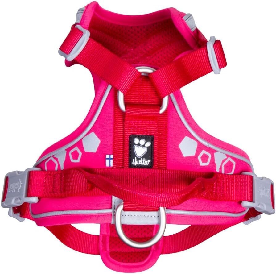 Hurtta Weekend Warrior Dog Harness - Adjustable No-Pull Vest for Medium & Large Dogs (24-32 inch Chest) - Reflective & Padded for Comfort - Perfect for Hiking, Running & Outdoor Adventures