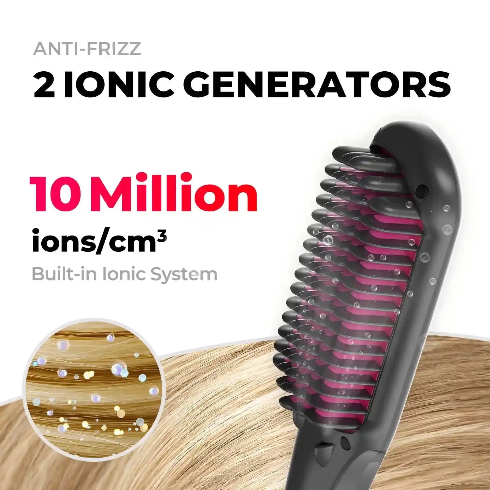 Tymo Ionic Hair Dryer - Professional Salon Blow Dryer with Negative Ion Technology for Frizz-Free, Shiny Hair | Fast Drying, Lightweight & Quiet | Perfect for Home, Salon & Travel Use