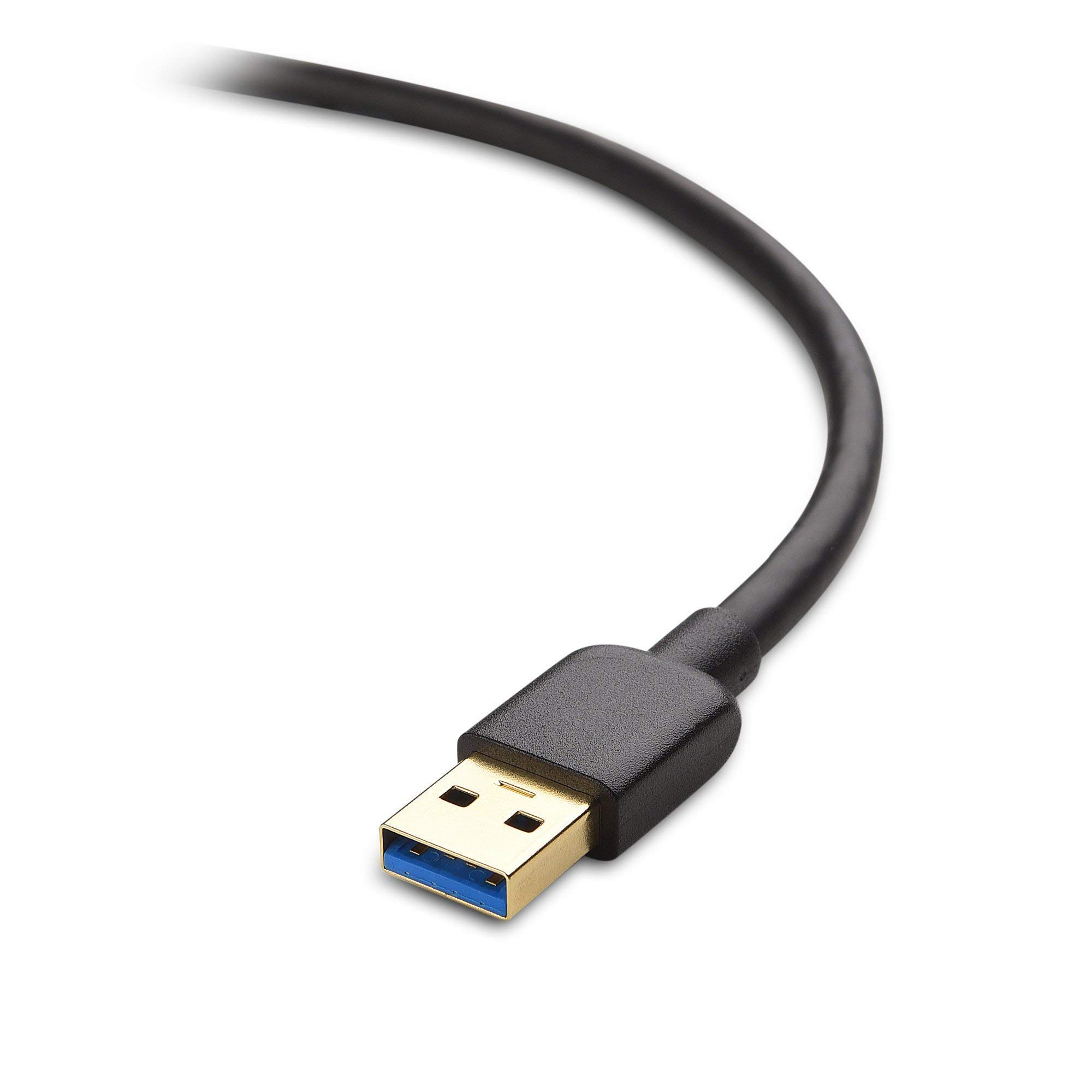 Premium 10ft Micro USB 3.0 Cable (USB to Micro B) & USB Extension Cable - High Speed Data Transfer & Charging - Perfect for Smartphones, Tablets, Printers & External Hard Drives