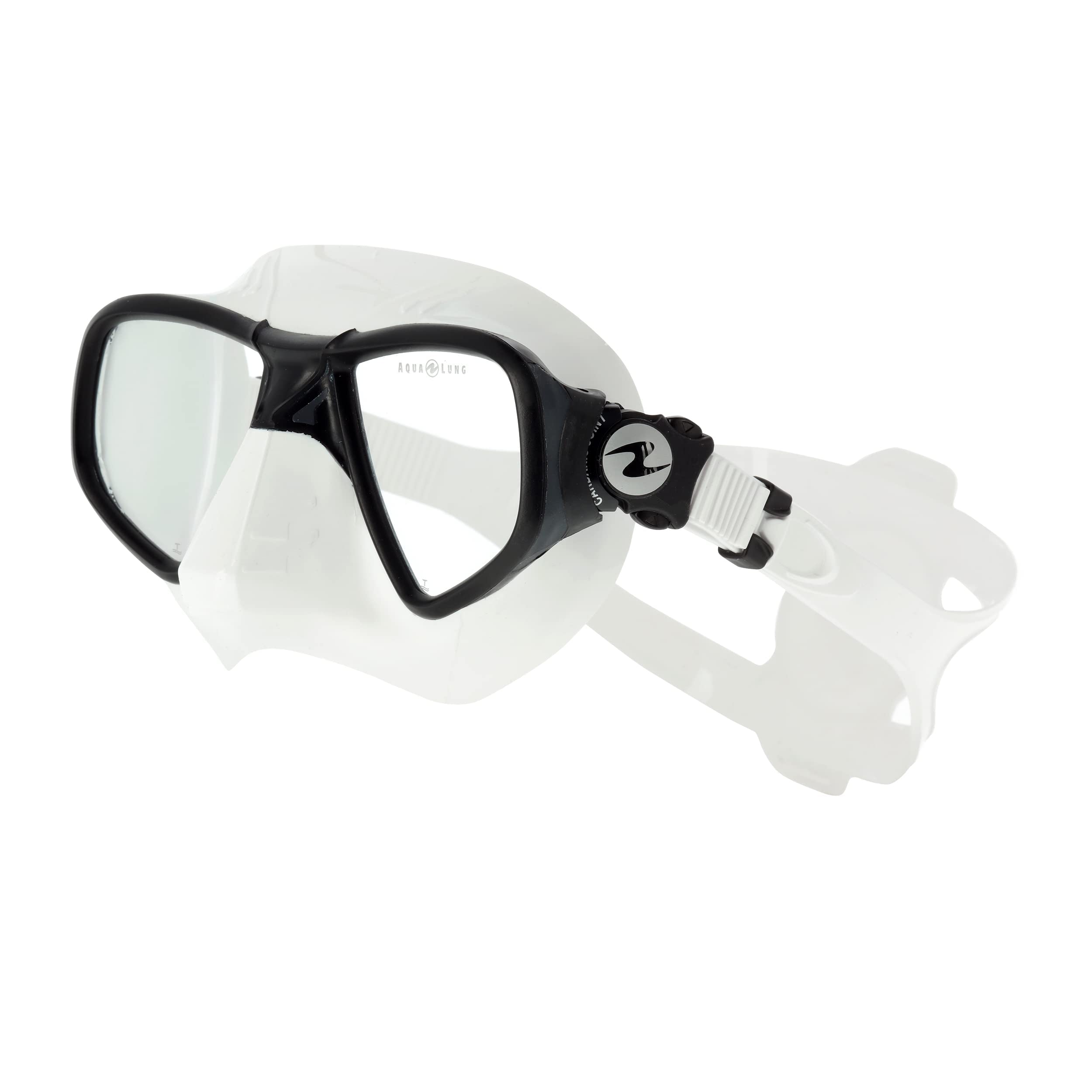 Aqualung Micromask X Snorkeling Mask - White/Black - Comfortable & Anti-Fog for Scuba Diving, Snorkeling & Water Sports