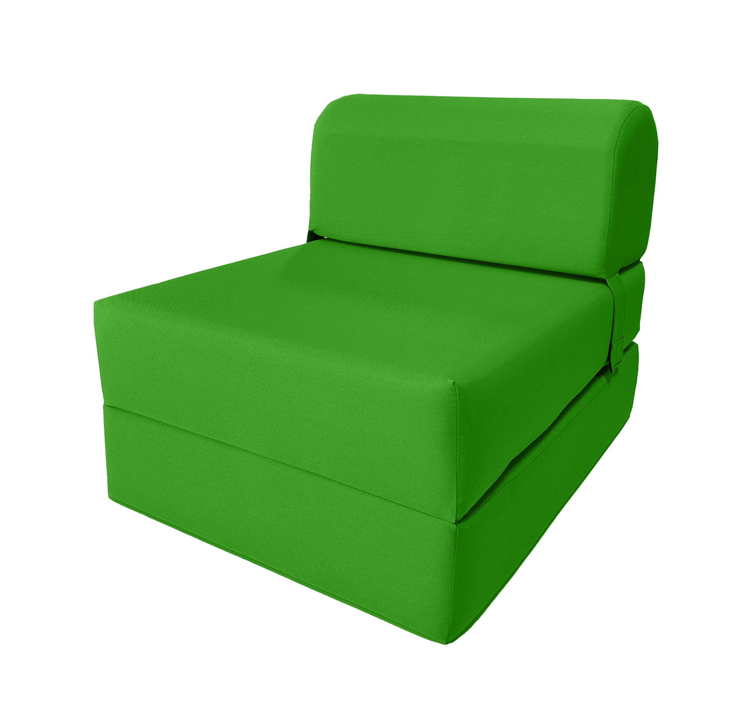 D&D Futon Sleeper Chair - Foldable Sofa Bed with High Density Foam Mattress (70