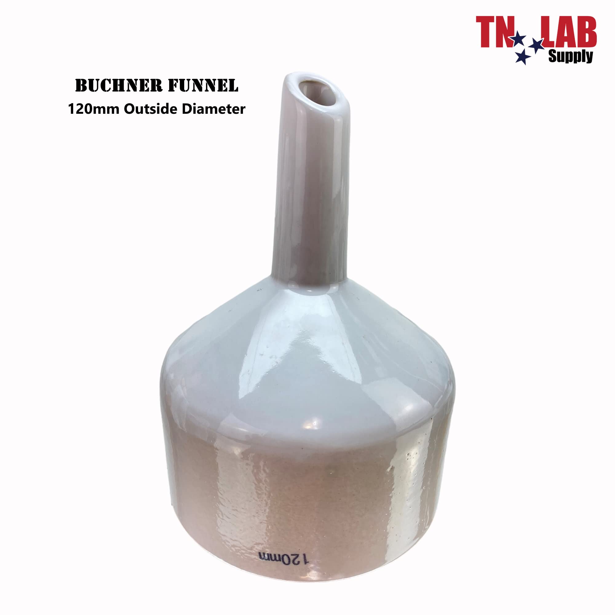 Premium Buchner Funnel Kit with 120mm Funnel & 3000ml Vacuum Flask - 3L Lab Filter Set for Chemistry Experiments, Distillation & Scientific Research