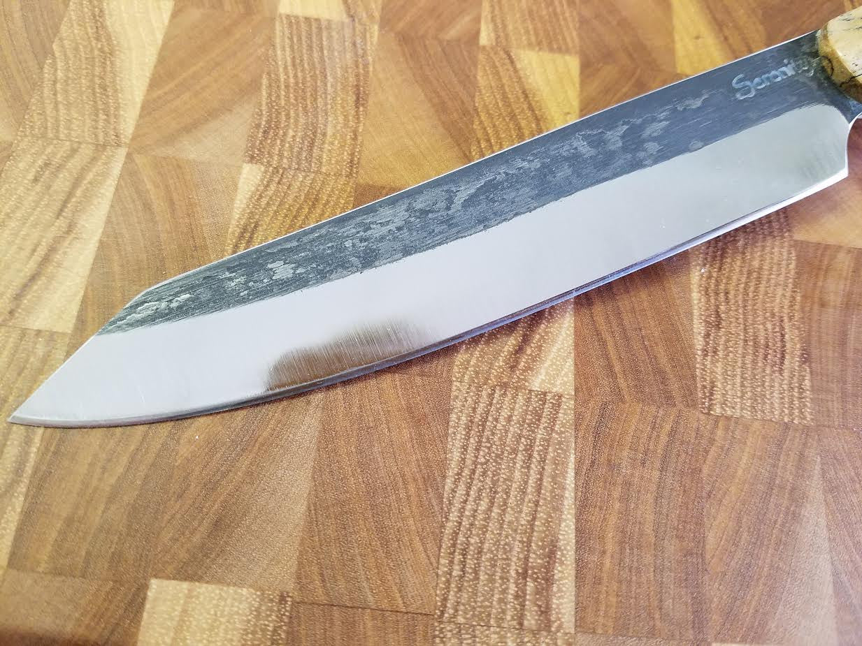 Serenity Knives 5.25-inch Honesuki Japanese Boning Knife - Professional Kitchen Knife for Poultry & Meat Cutting, Perfect for Chefs & Home Cooking