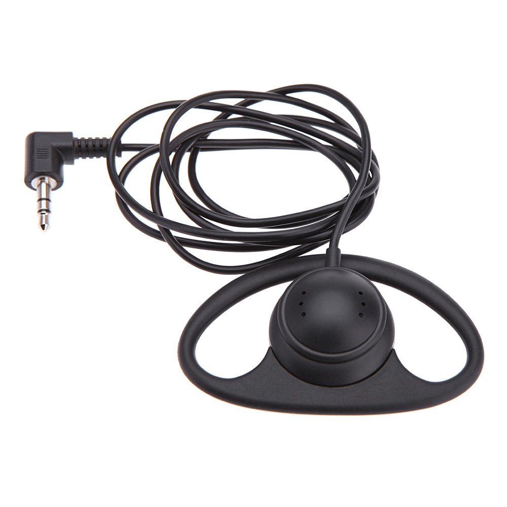 Andoer Single-Sided Headset with Dual-Channel Audio, 3.5mm Plug for Laptop, PC, Skype & VoIP Calls - Perfect for Online Meetings, Gaming & Customer Service (1PC)
