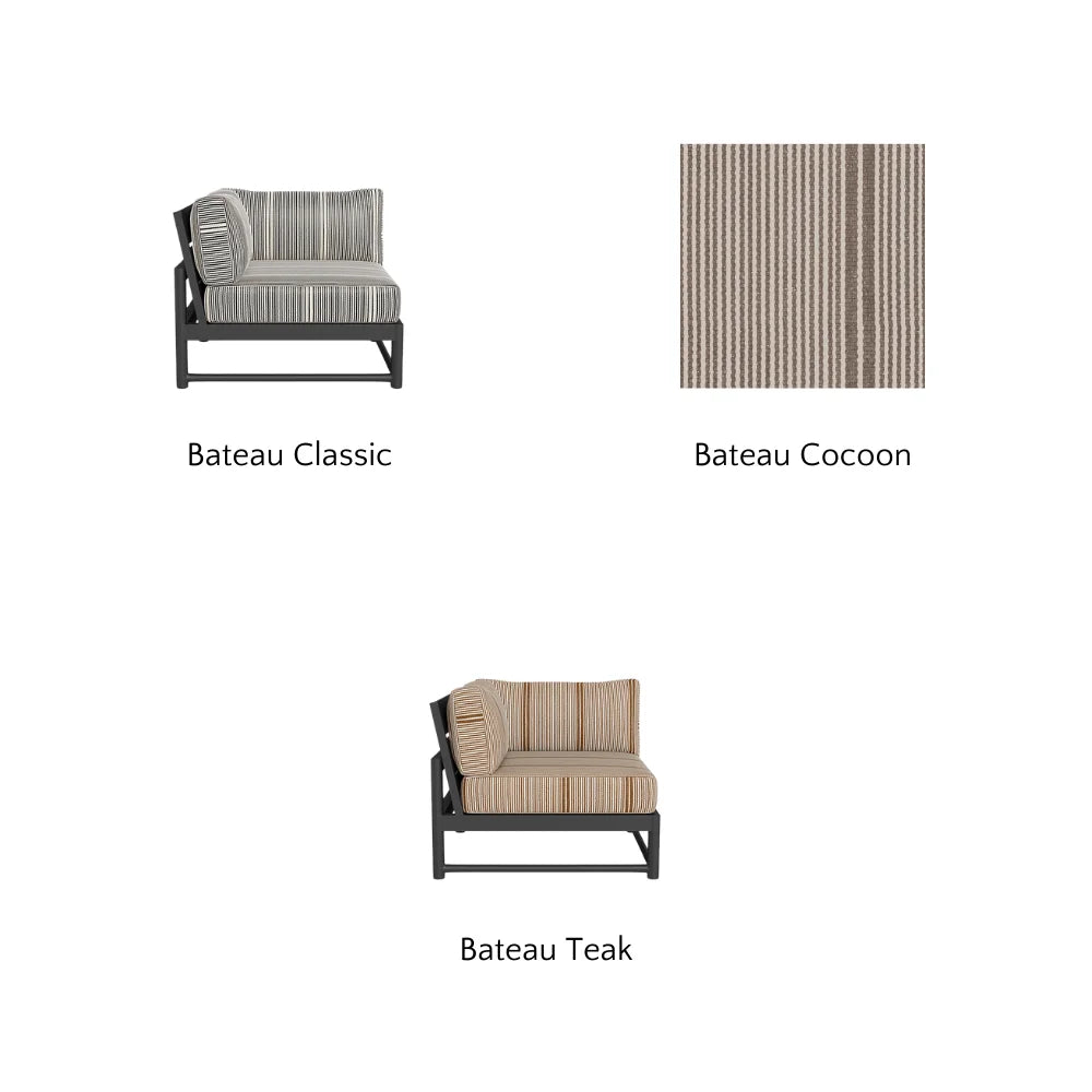 Breeze XL Outdoor Corner Sectional Sofa - Waterproof Patio Furniture Set with Cushions for Backyard, Poolside & Garden Relaxation
