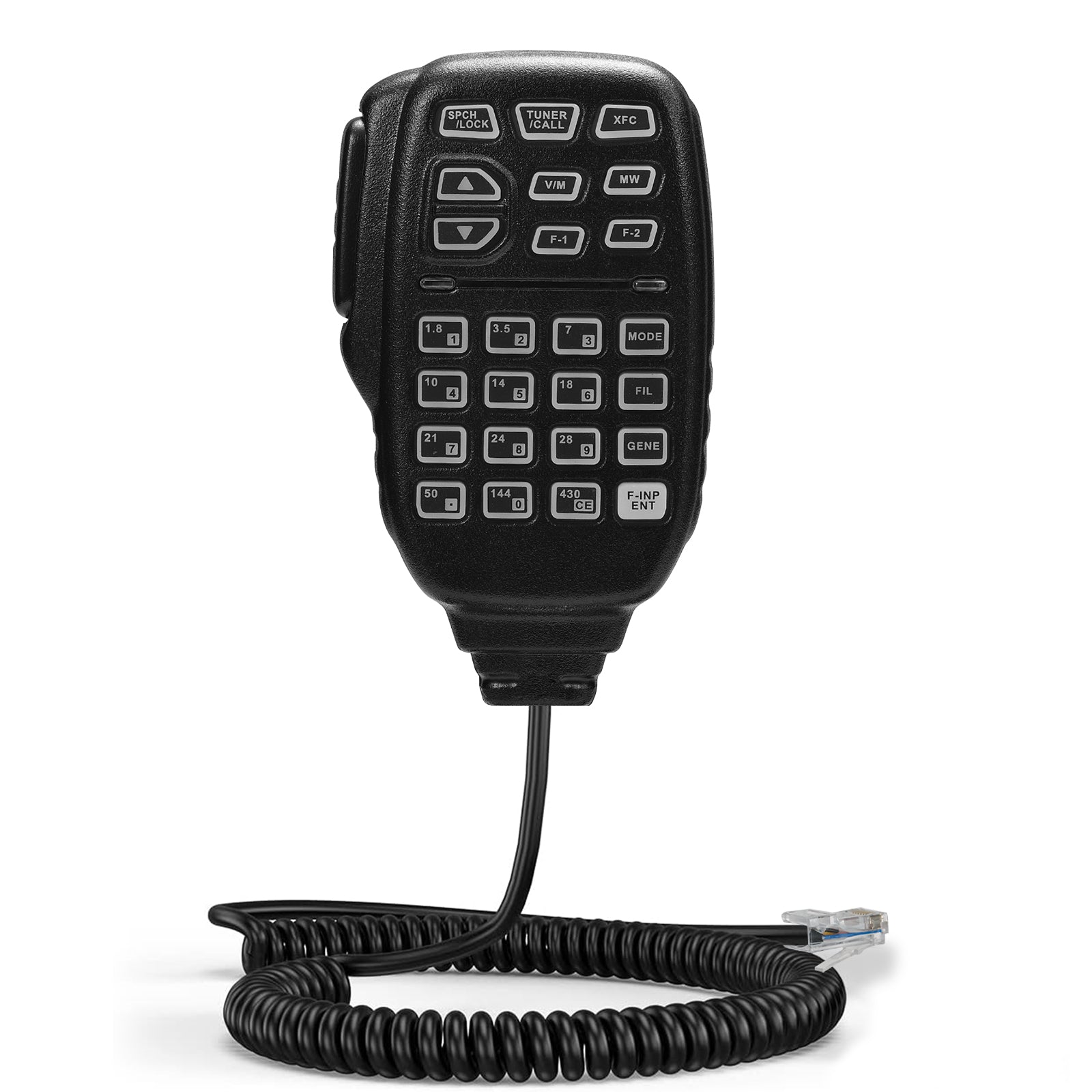 Xiegu Original Microphone for X5105 X6100 G90 HF Transceiver - High Quality Ham Radio Accessory for Amateur Radio Operators & Field Communications