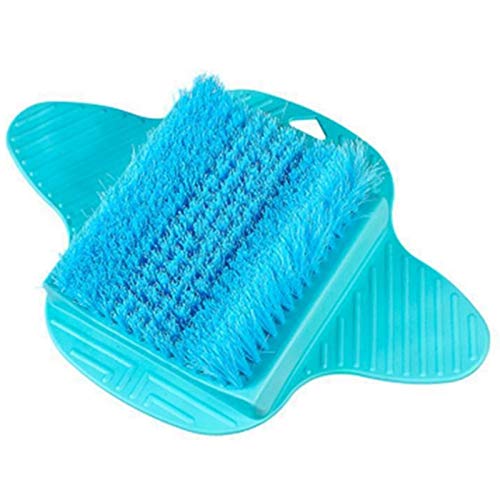 Flisdtry Foot Scrubber & Massager - Exfoliating Pedicure Brush for Dead Skin Removal - Shower & Bath Use for Soft Smooth Feet