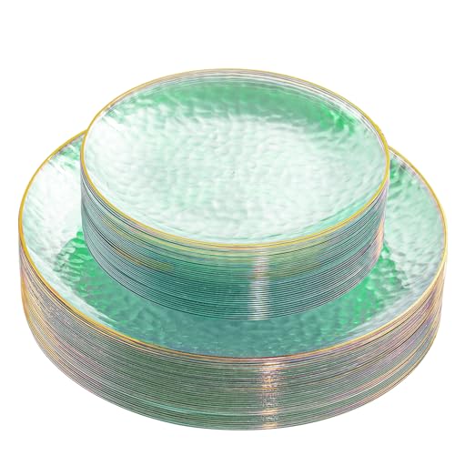 clear green gold