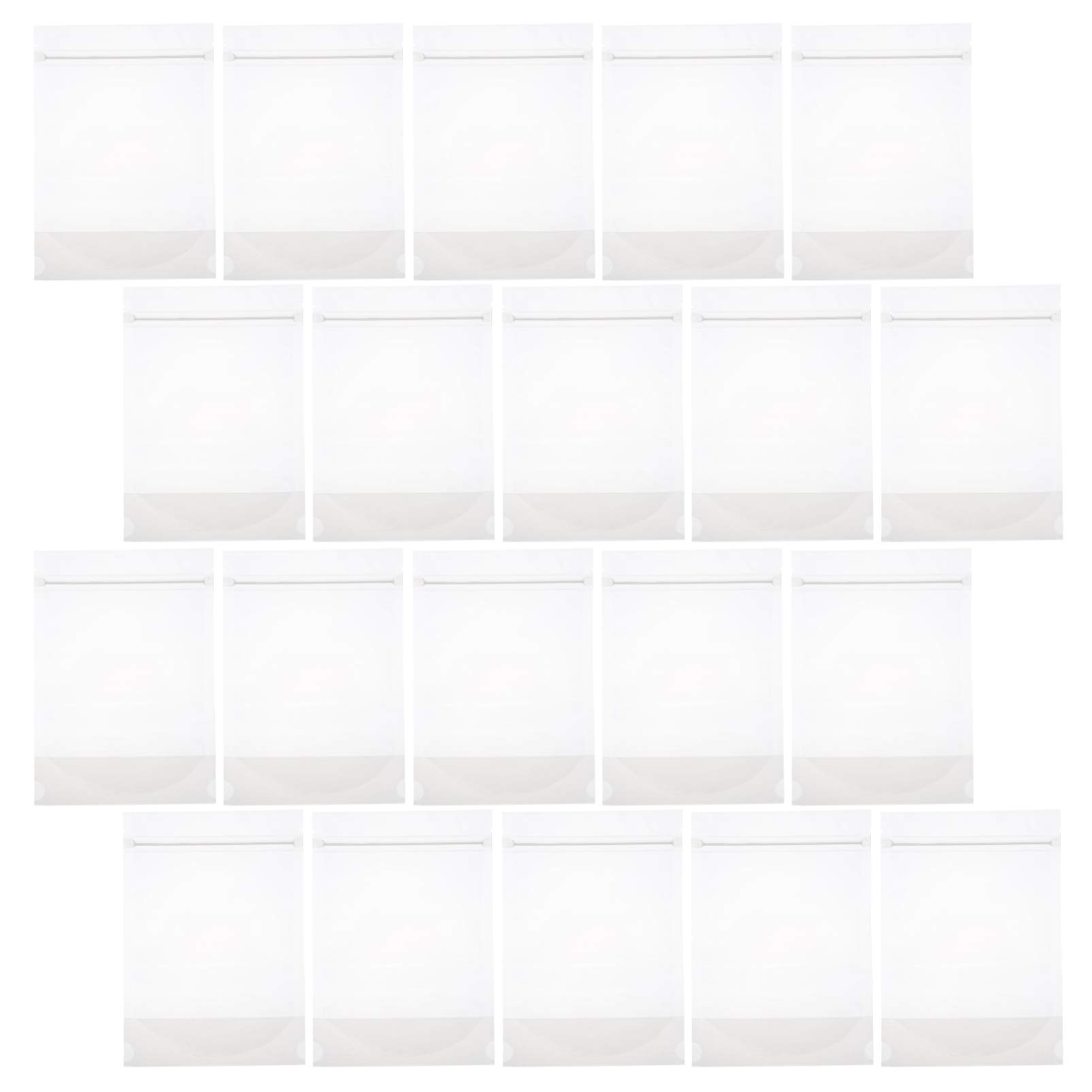 Hemoton 100pcs Clear Resealable Tea Bag Organizer - Self Sealing Cellophane Bags for Bakery, Candy, Tea & Gift Packaging | Perfect for Home Storage, Party Favors & Small Item Organization