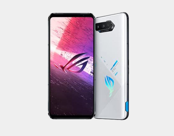 ASUS ROG Phone 5S ZS676KS 5G Smartphone - 256GB Storage, 16GB RAM, Dual SIM, GSM Unlocked (White) - Ultimate Gaming Phone for Mobile Esports & High-Performance Gaming