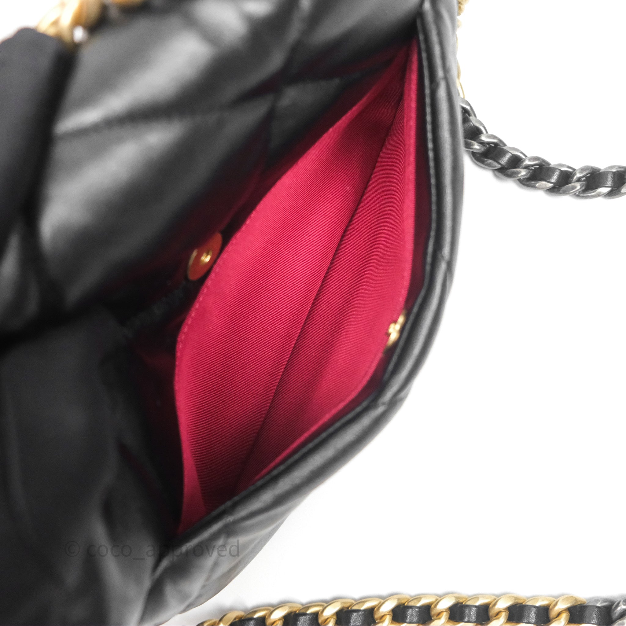 Chanel 19 Small Handbag Black Mixed Hardware - Luxury Designer Crossbody Bag for Women | Perfect for Evening Out, Date Night & Special Occasions