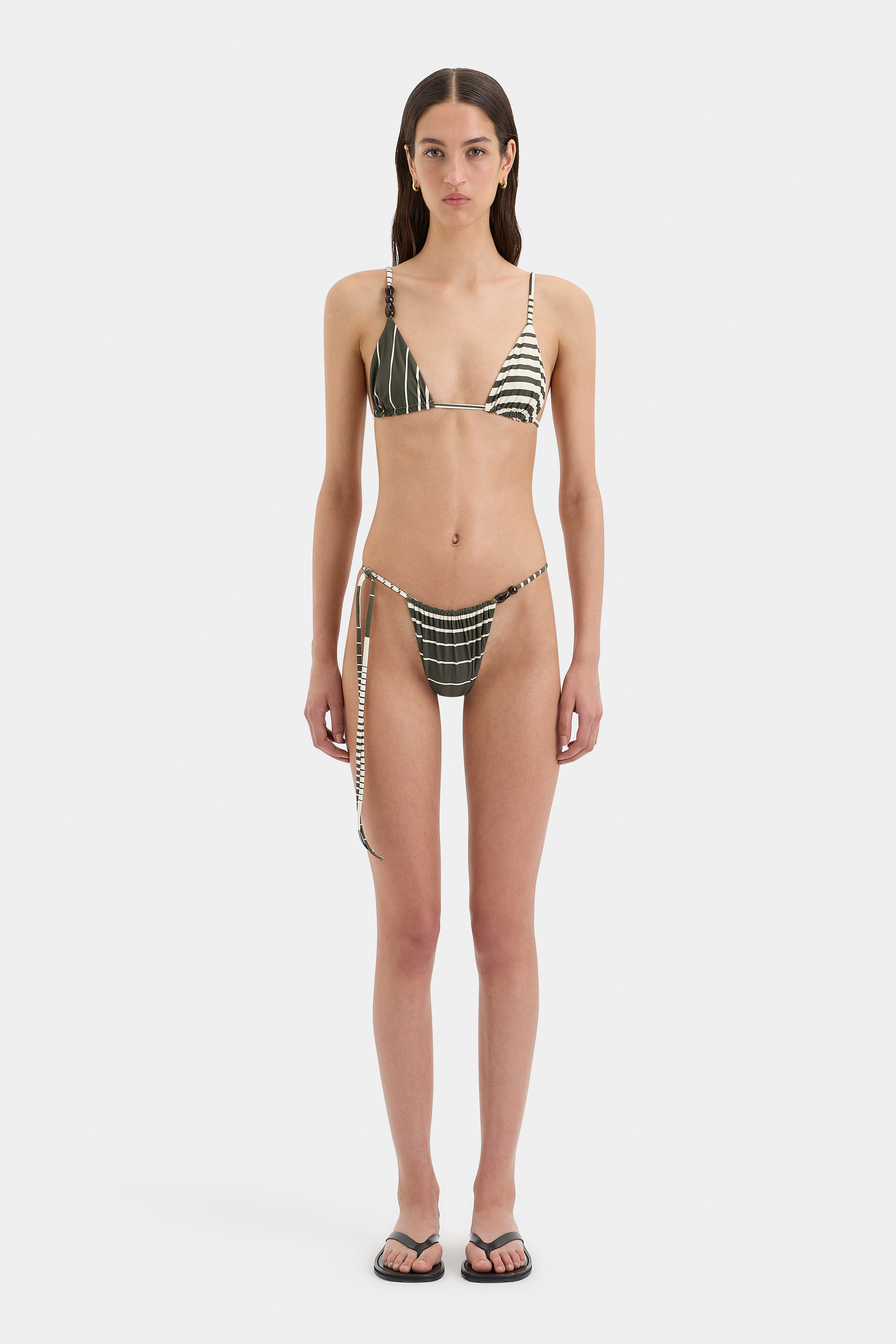 Leilana Women's String Triangle Bikini Top - Sexy Swimwear for Beach, Pool & Summer Vacations