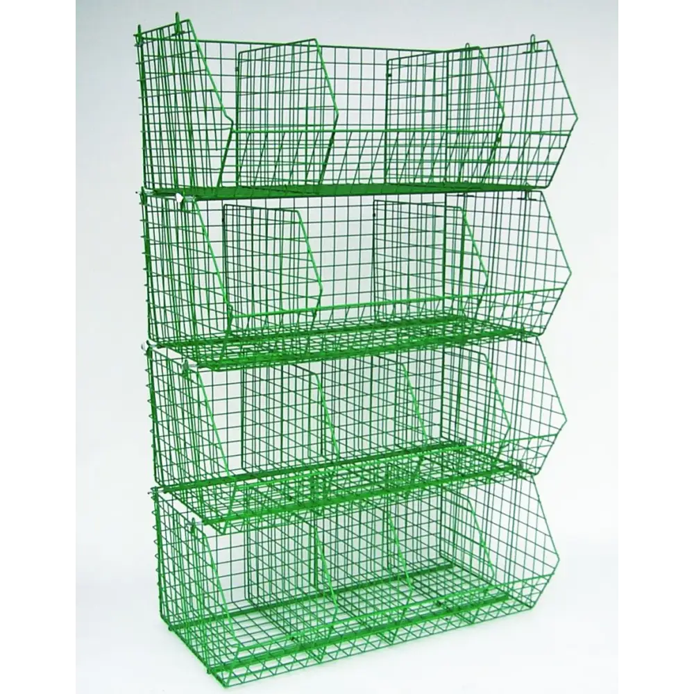 MT8 Blue Display Baskets for Retail Packaging - Perfect for Store Shelves, Gift Wrapping & Home Organization