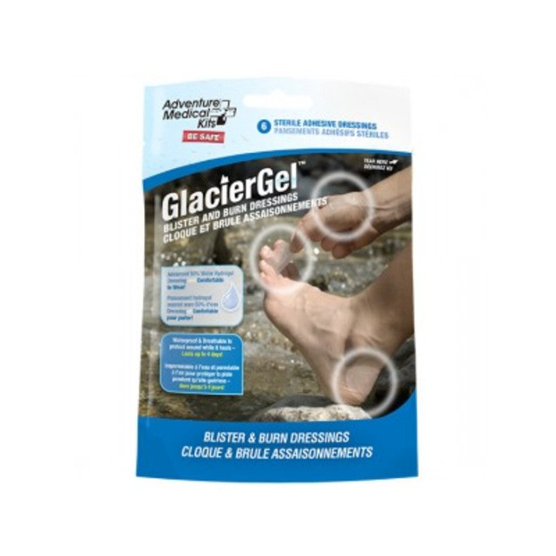 Adventure Medical Kits GlacierGel Blister & Burn Dressing - First Aid Treatment for Hiking, Camping & Outdoor Emergencies
