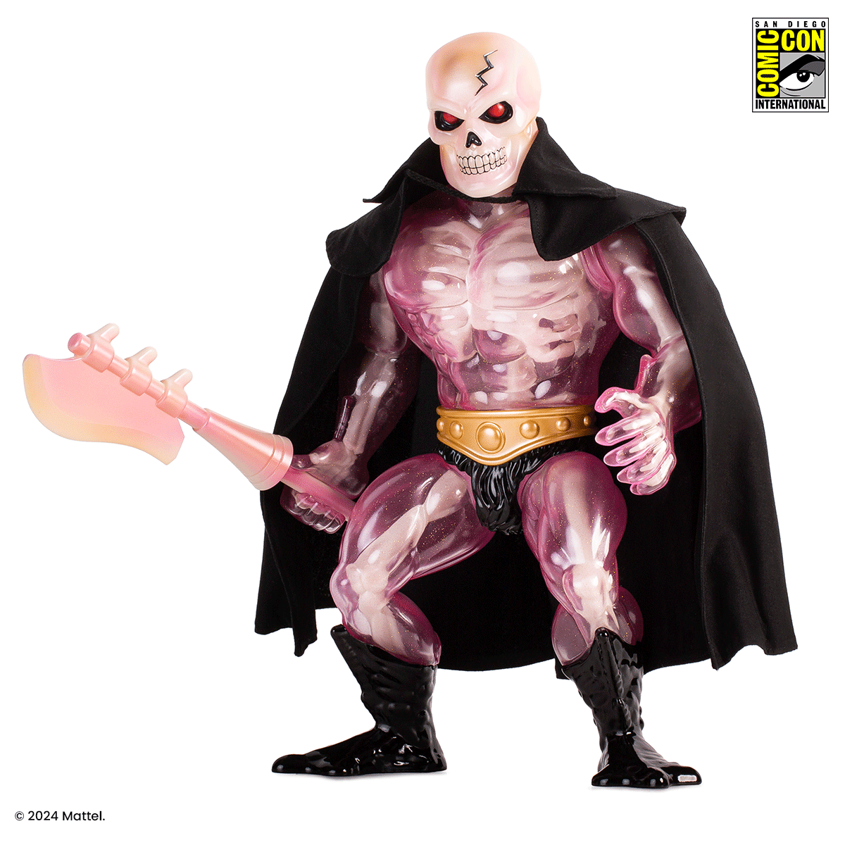 Masters of the Universe Scareglow Soft Vinyl Figure - Cherry Blossom Glow in The Dark Collectible Toy | Perfect for Display, Gift Giving & He-Man Fans Collection
