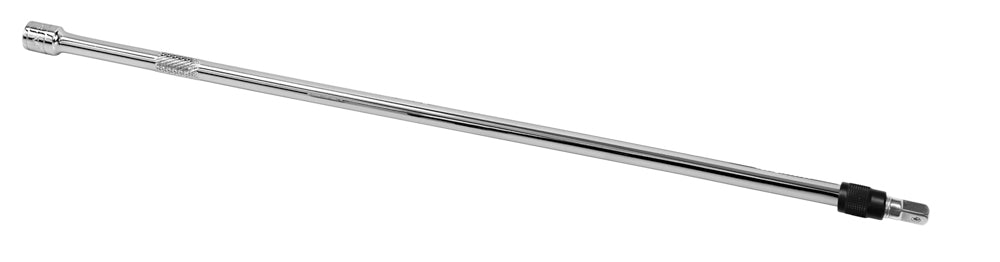 15.5-Inch 1/4-Inch Drive Chrome Locking Extension Bar - Heavy Duty Socket Wrench Adapter for Automotive Repair & DIY Projects