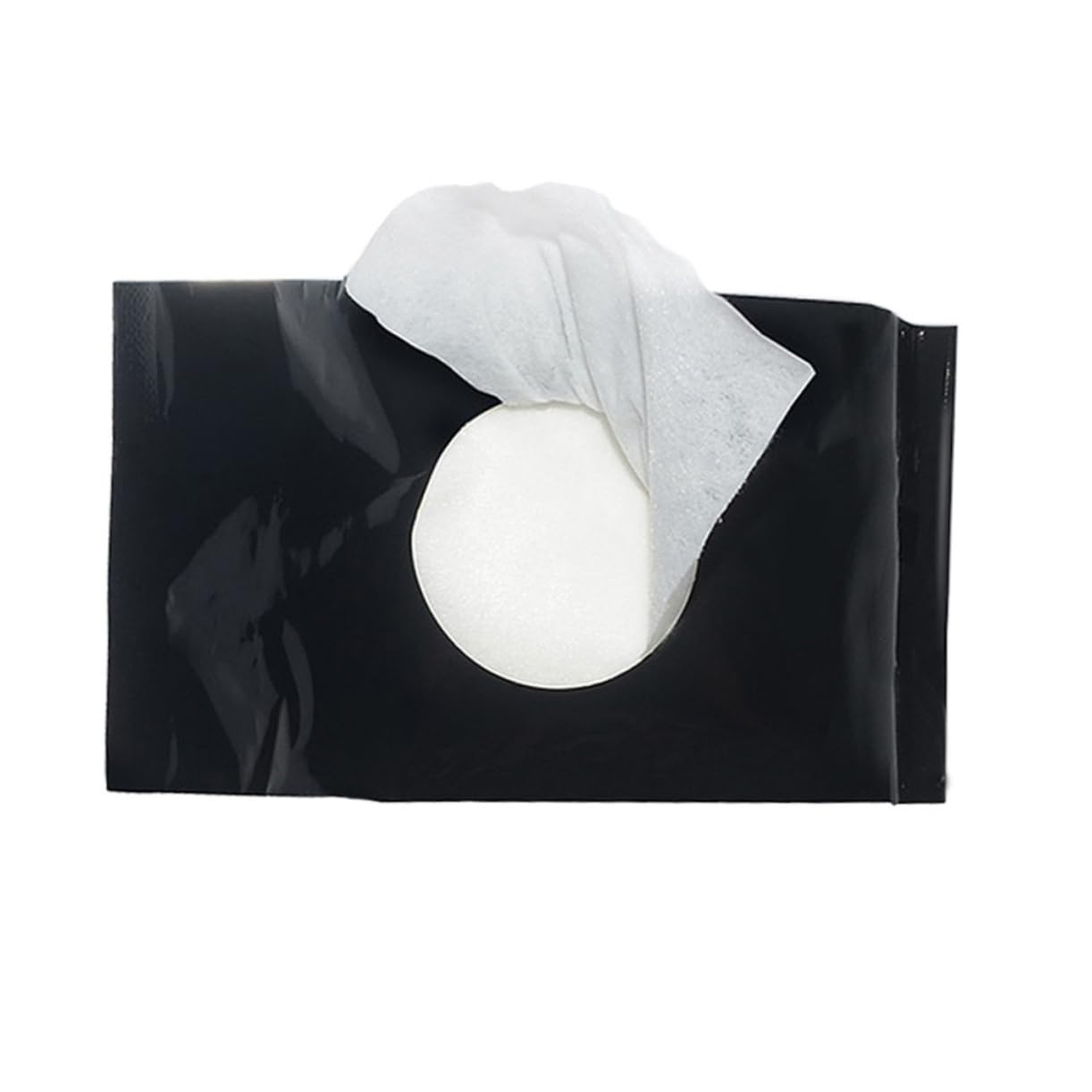 2 Pack Makeup Remover Wipes - Gentle Facial Cleansing Wipes for All Skin Types, Oil-Free & Hypoallergenic | Perfect for Travel, Gym & Daily Makeup Removal | Black Cotton Face Wipes