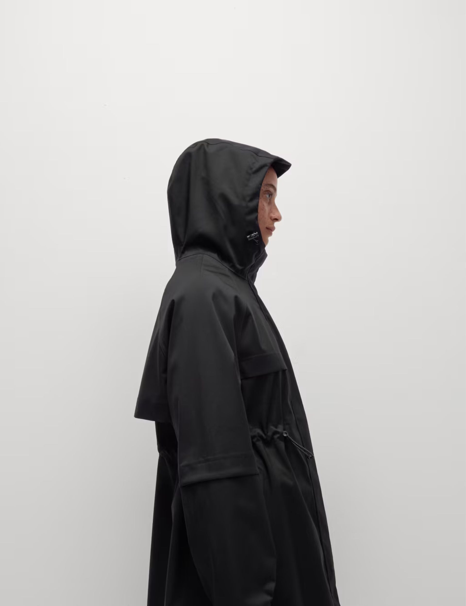 Stormwear Ultra Waterproof Hooded Parka Jacket for Men & Women - Windproof Winter Coat with Adjustable Hood - Perfect for Hiking, Camping & Outdoor Adventures (Black)