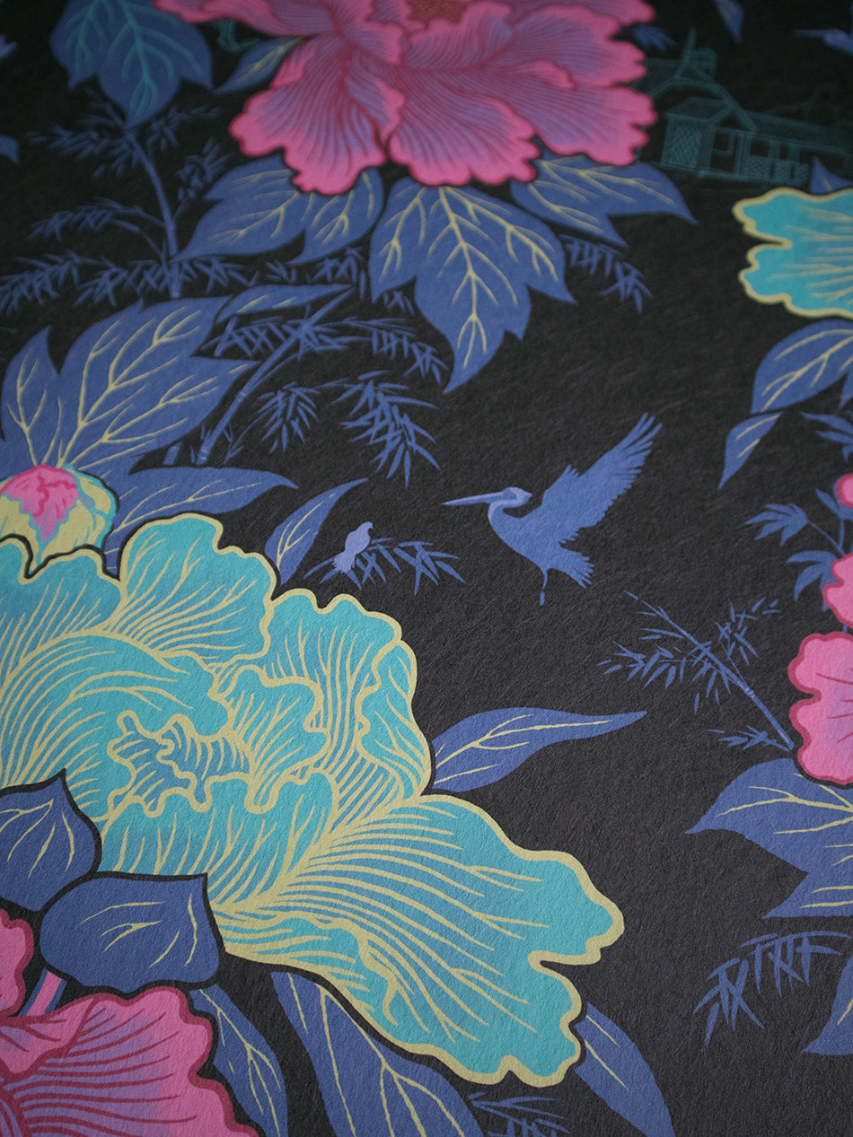 Bloomin' Marvellous Wallpaper Sample - Premium Floral Peel & Stick Wallpaper for Home Decor | Perfect for Bedroom, Living Room & Nursery Renovation