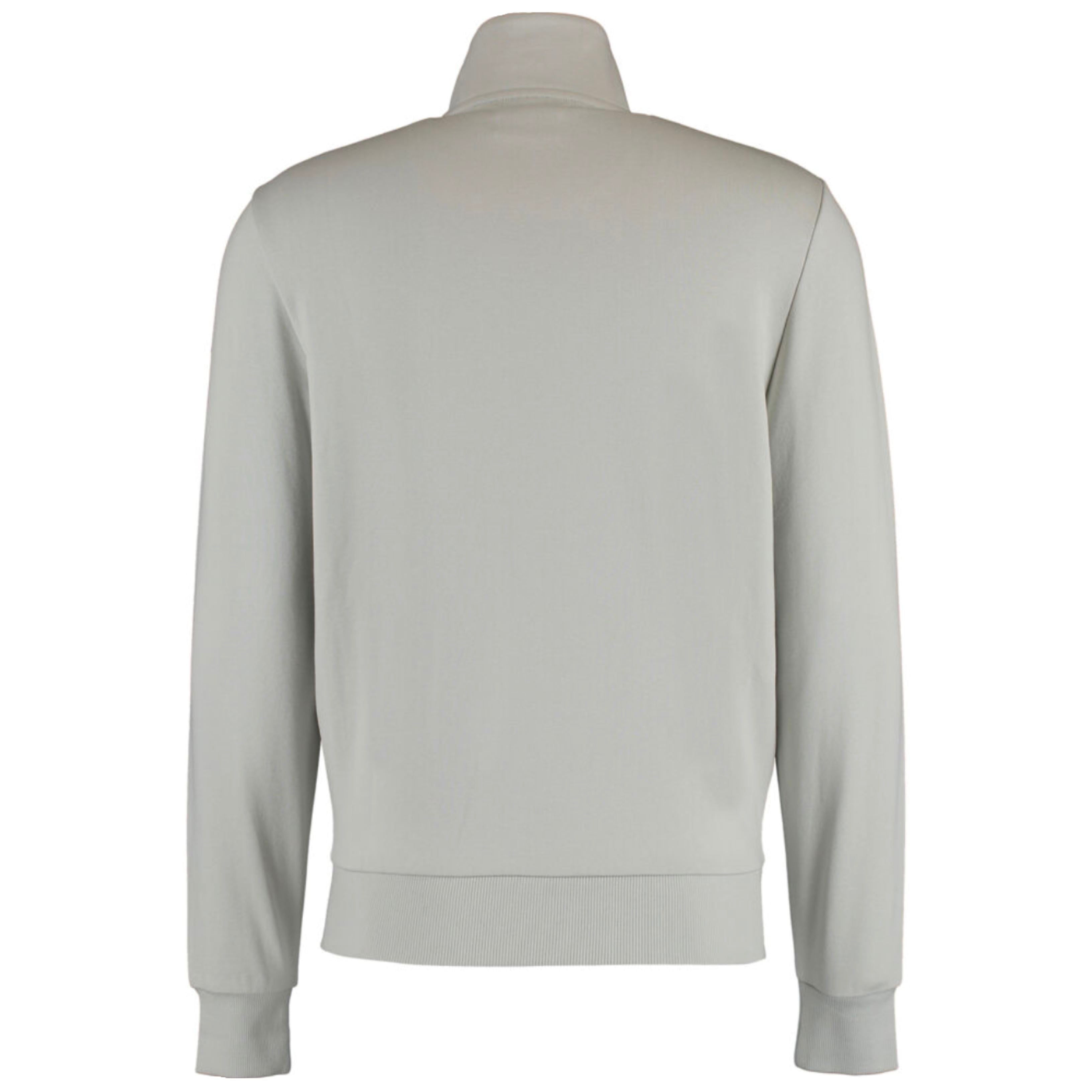 Prada x North Sails Grey Full Zip Hoodie Sweatshirt for Men - Stylish Streetwear for Urban Fashion & Outdoor Activities