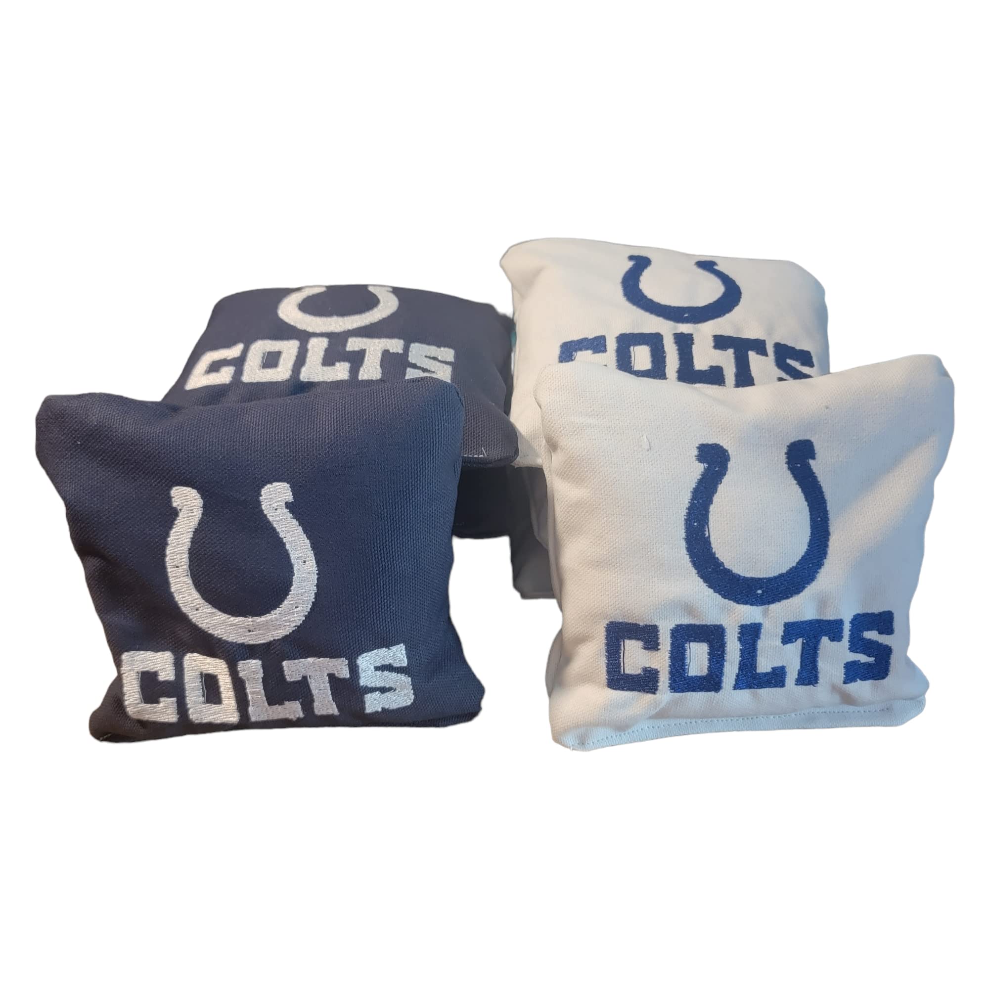 Premium Cornhole Bags Set of 8 - Regulation Weight & Size for Professional Backyard Games, Tailgating, and Outdoor Parties - Durable Double-Stitched Canvas with All-Weather Filler