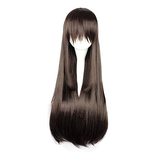 Junww Anime Noragami Iki Hiyori Long Cosplay Wig for Women - Heat Resistant Synthetic Hair Costume Wig for Halloween, Cosplay Events & Anime Conventions
