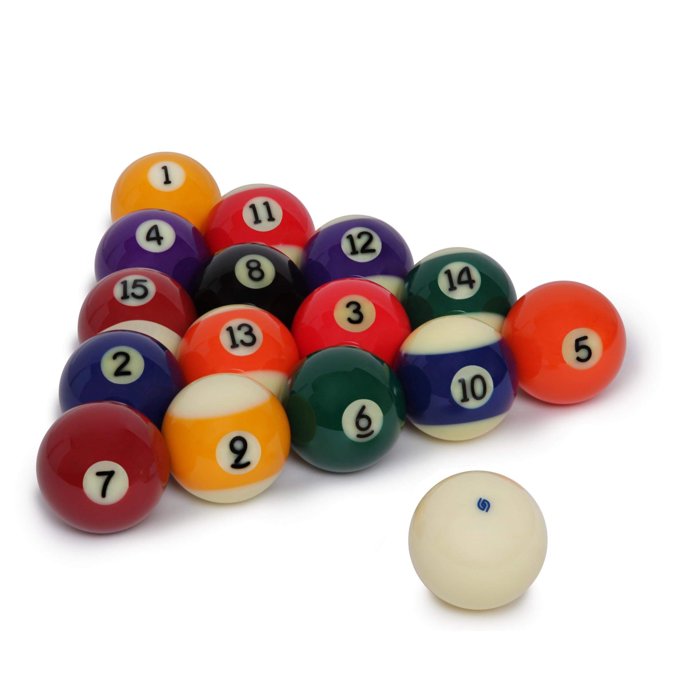 Aramith Pure Phenolic Regulation Billiard Ball Set - Professional Belgian-Made Pool Balls for Tournament & Home Game Room Use