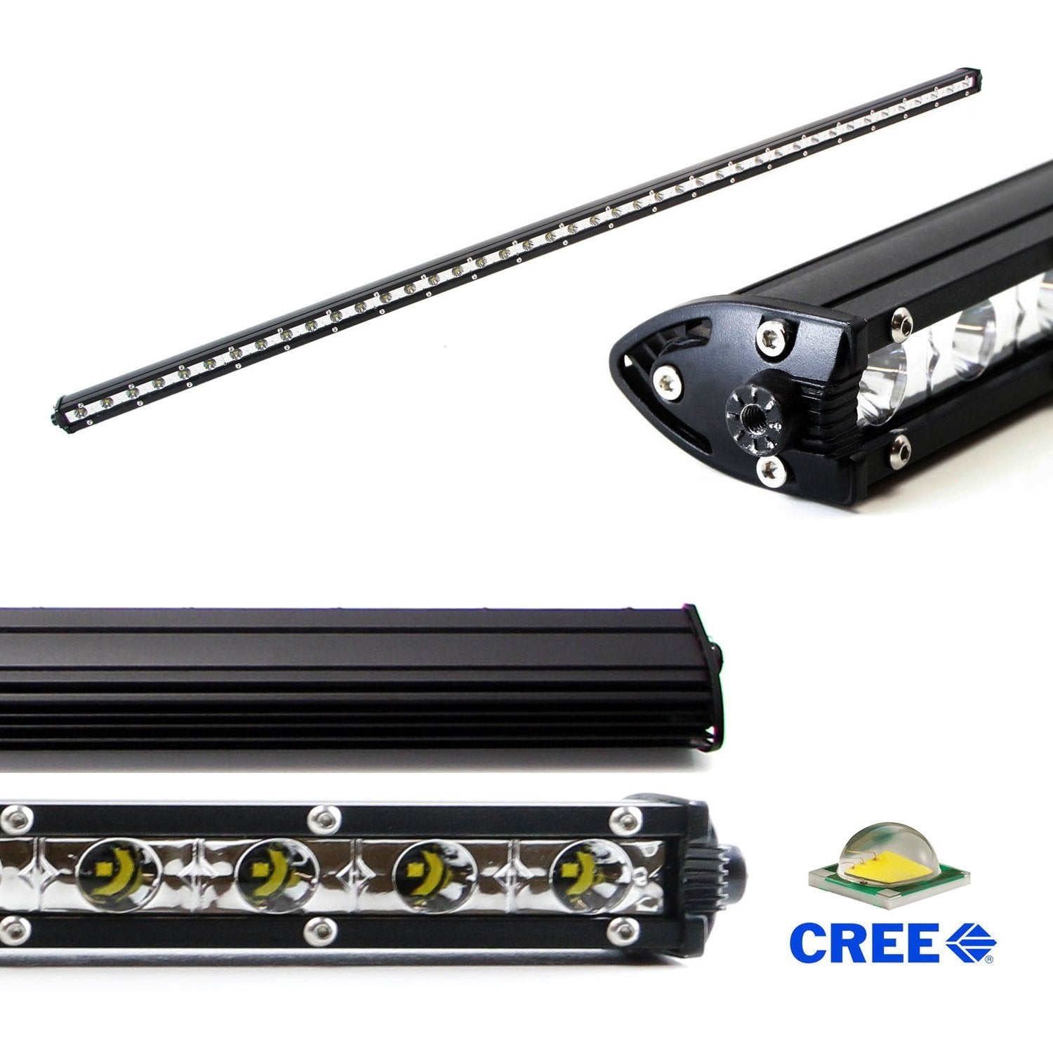 126W 45 LED Light Bar with Behind Grille Mount Bracket for 2014-2021 Toyota Tundra - Off-Road Lighting for Trucks, Camping & Night Driving