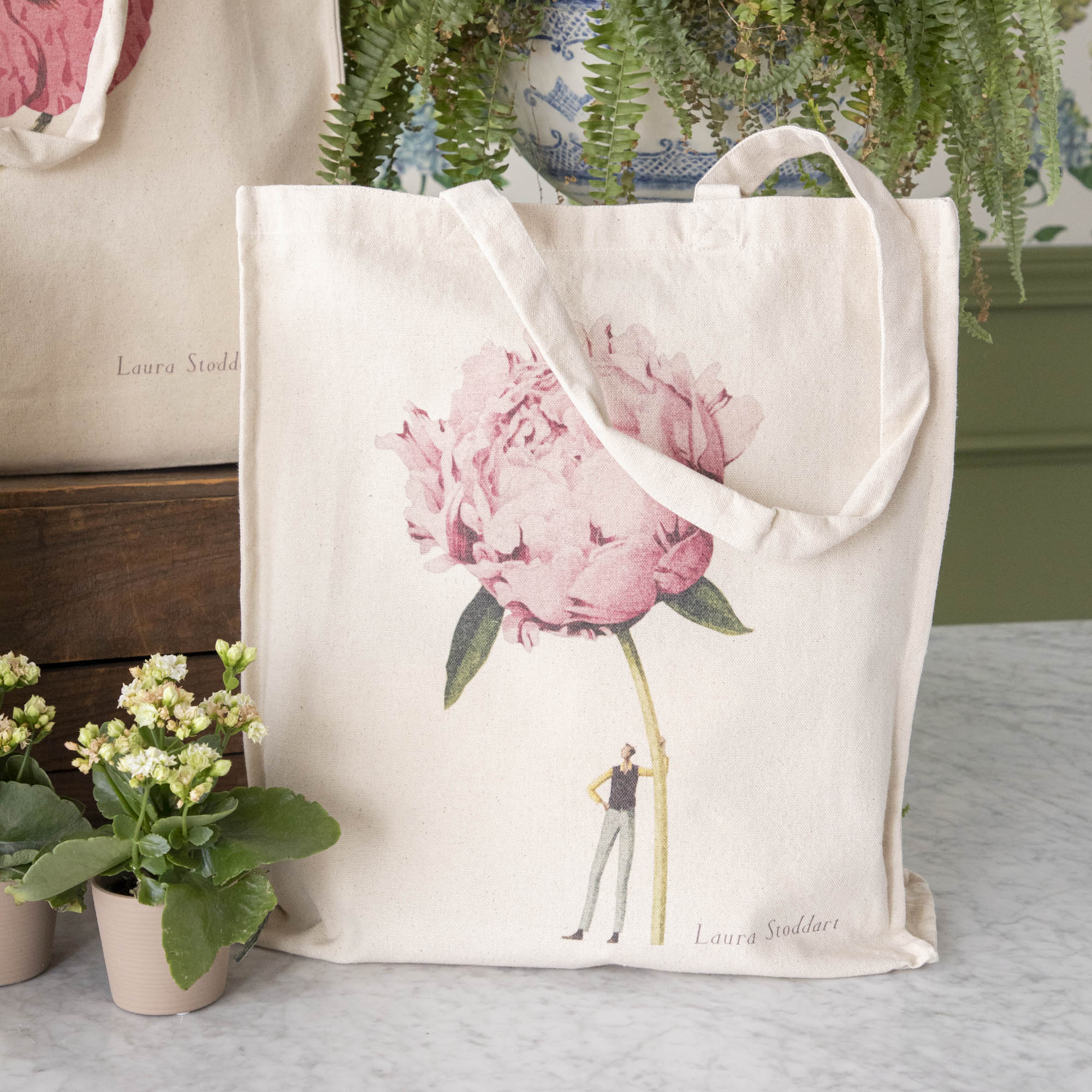 Durable Heavyweight Canvas Tote Bag for Women & Men - Eco-Friendly Reusable Shopping Grocery Beach Bag - Perfect for Work, Travel & Everyday Use