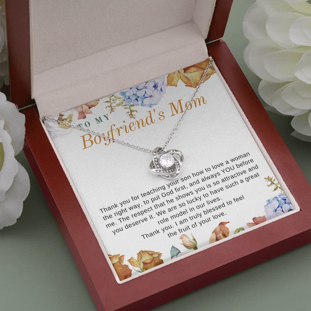 Meaningful Gift for Boyfriend's Mom - Elegant BFM01C Necklace | Perfect for Birthdays, Holidays & Special Occasions
