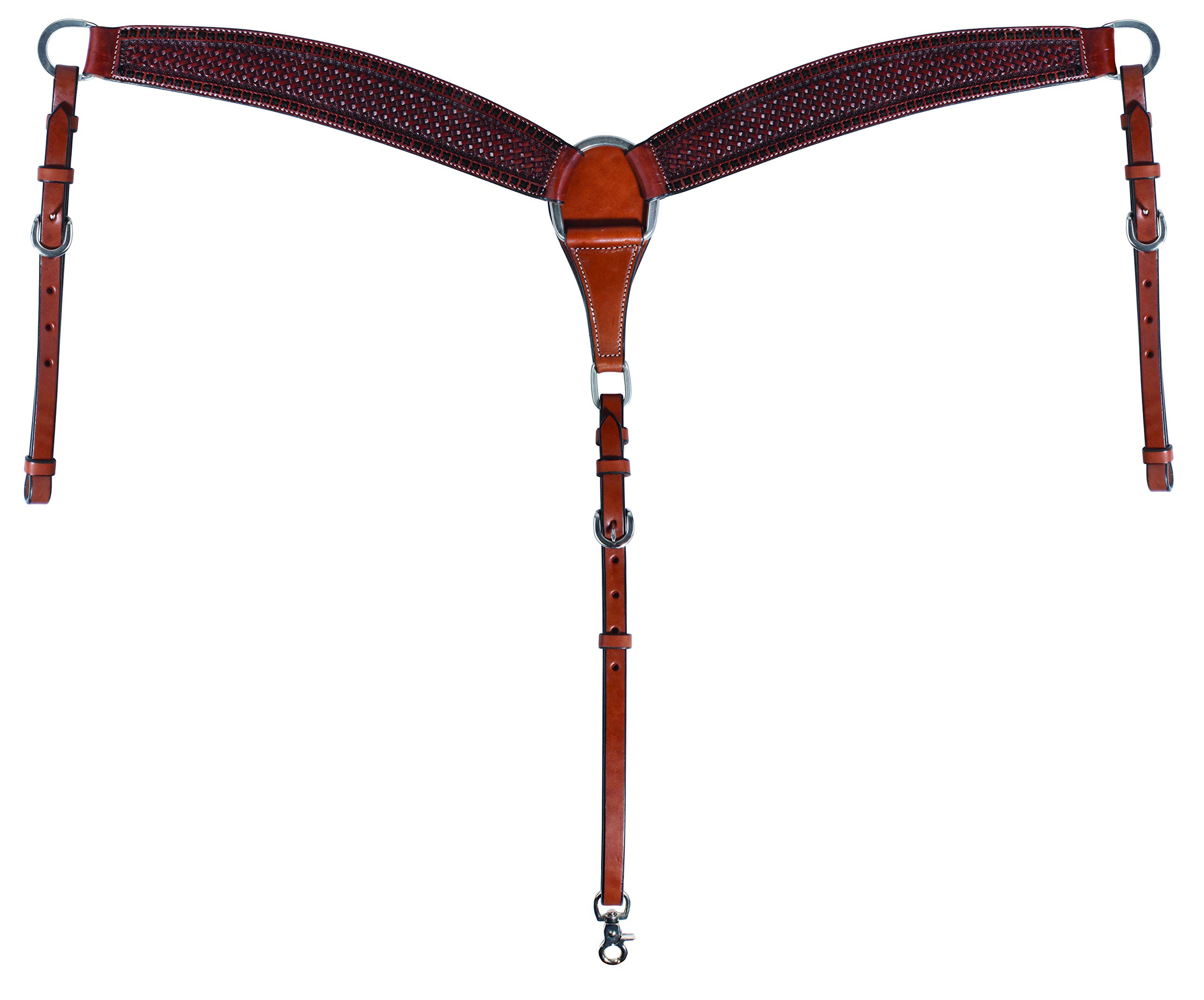 Professional's Choice Sports Medicine PC BREASTCOLLAR - Premium Equestrian Cross Stitch Breast Collar for Horses - Durable & Comfortable Riding Gear for Training, Jumping & Trail Riding