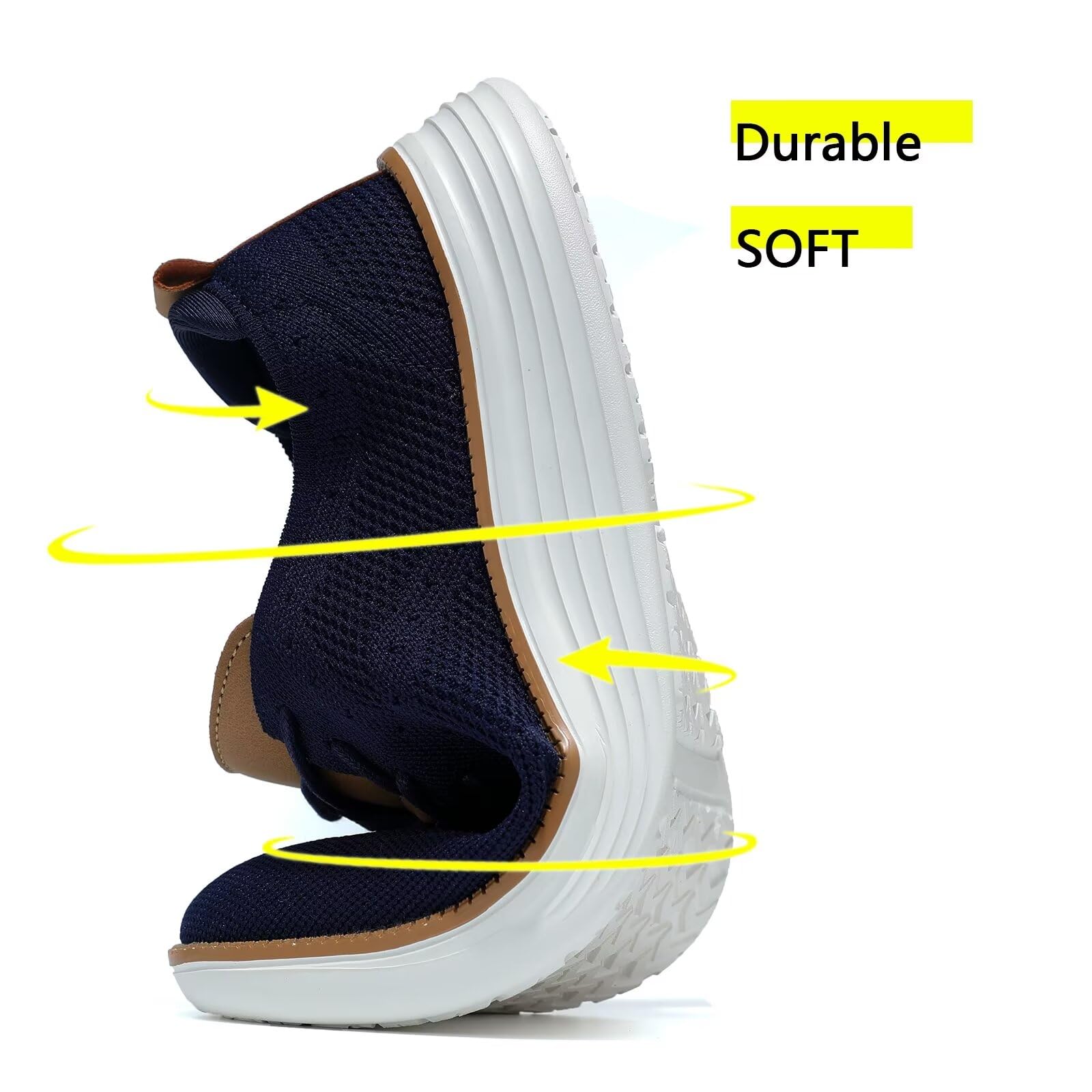 Men's Lightweight Oxford Lace-Up Casual Sneakers - Comfortable Walking Shoes for Men | Perfect for Office, Travel & Everyday Wear