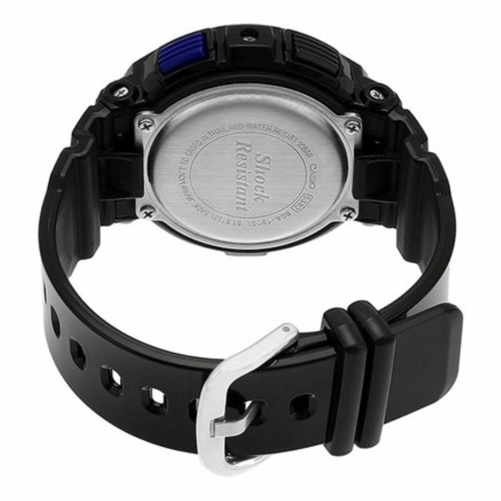 Casio Baby-G BGA-190GL-1BDR Digital Sport Watch for Women - Shock Resistant, Water Resistant, LED Backlight - Perfect for Running, Swimming & Outdoor Activities