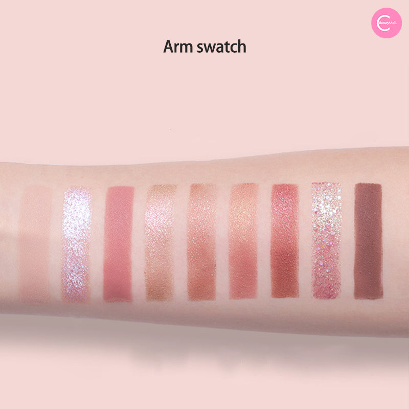 LANSUR Twilight Fairy Eye & Cheek Palette - 6 Color Blush & Eyeshadow Makeup Set for Natural Glow | Perfect for Day & Night Looks, Bridal & Party Makeup