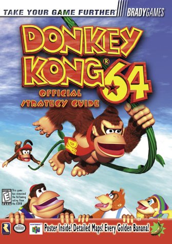 Donkey Kong 64 Official Strategy Guide by Brady Games - Complete Walkthrough & Tips for Nintendo 64 Game - Perfect for Gamers & Collectors