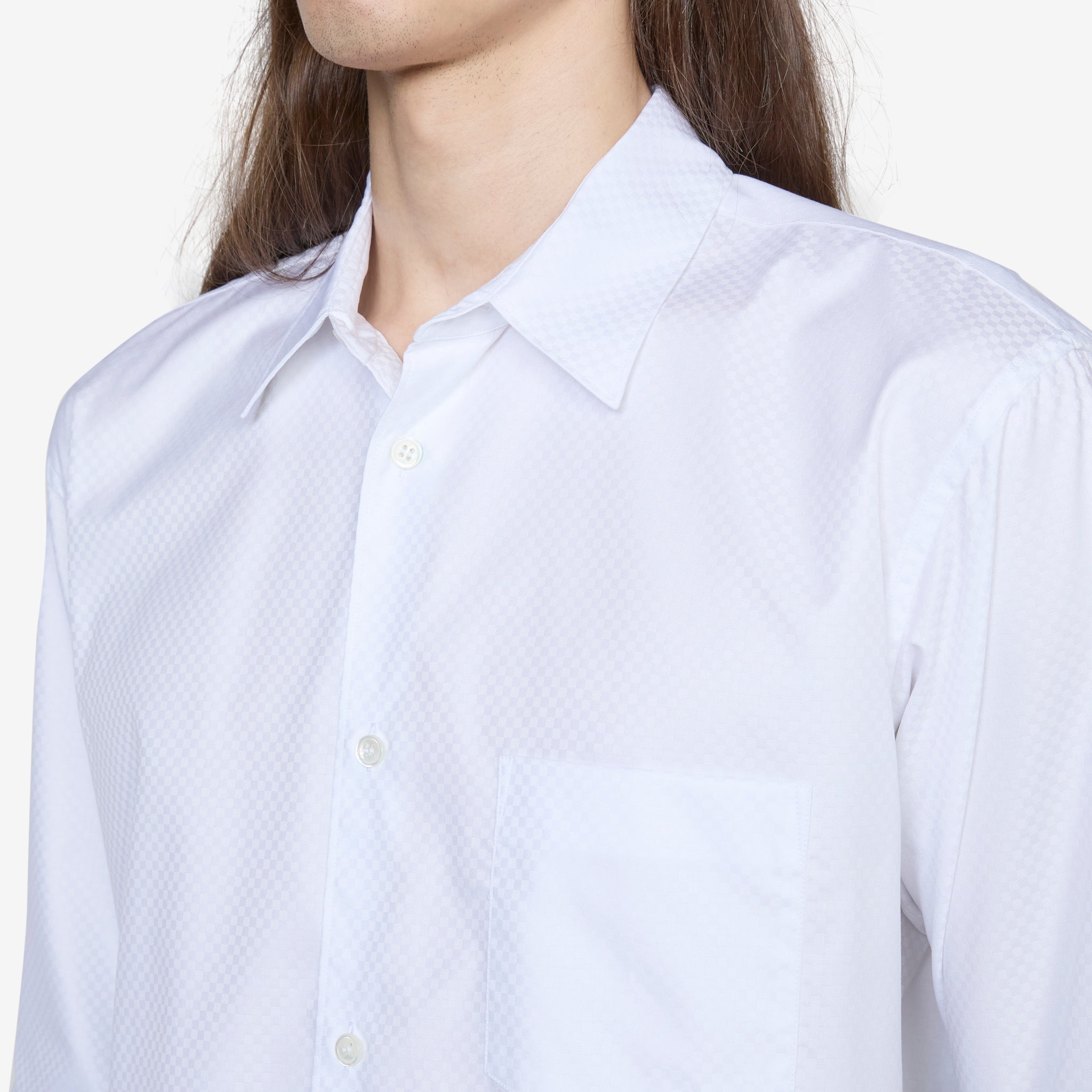 Men's White Striped Shirt - Casual Button Down Shirt for Business & Everyday Wear | Perfect for Office, Date Night & Weekend Outfits