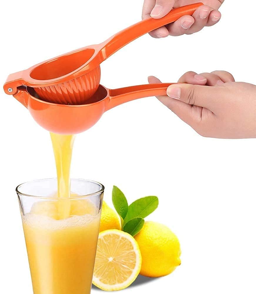 Premium Manual Citrus Juicer - Large Orange, Lemon, Lime & Grapefruit Squeezer - Heavy Duty Fruit Press for Fresh Juice - Perfect for Kitchen, Bar, Restaurant & Healthy Lifestyle