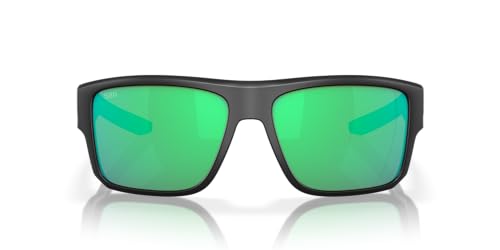 Matte Black/Green Mirrored Polarized 580g