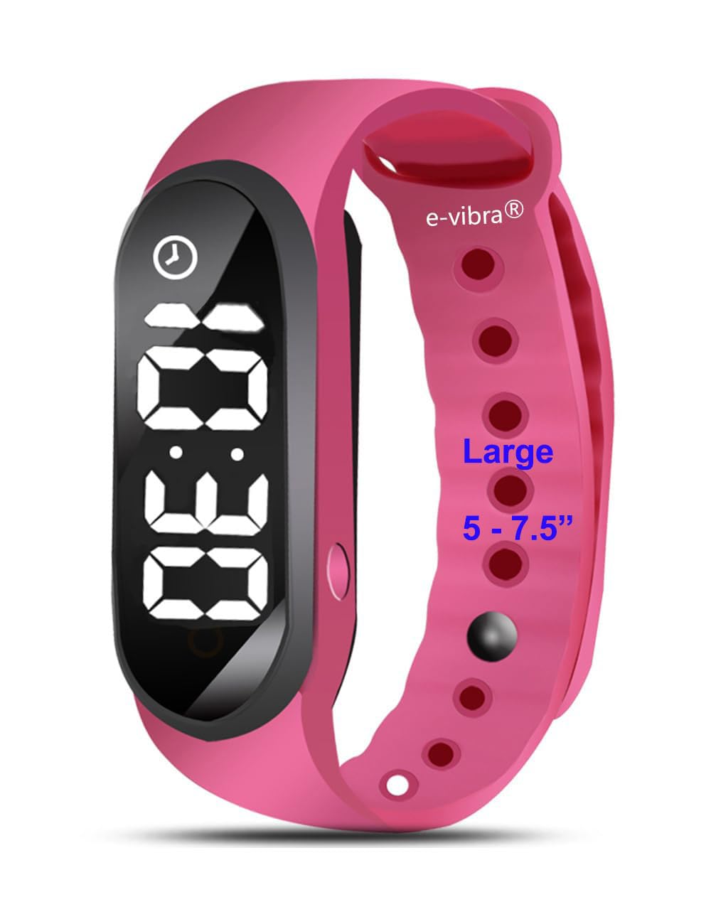 **Potty Training Watch for Kids - Silent Vibrating Alarm & Pill Reminder with Countdown Timer (Rose Red) | Ideal for Toilet Training, Medication Alerts & Daily Routines**