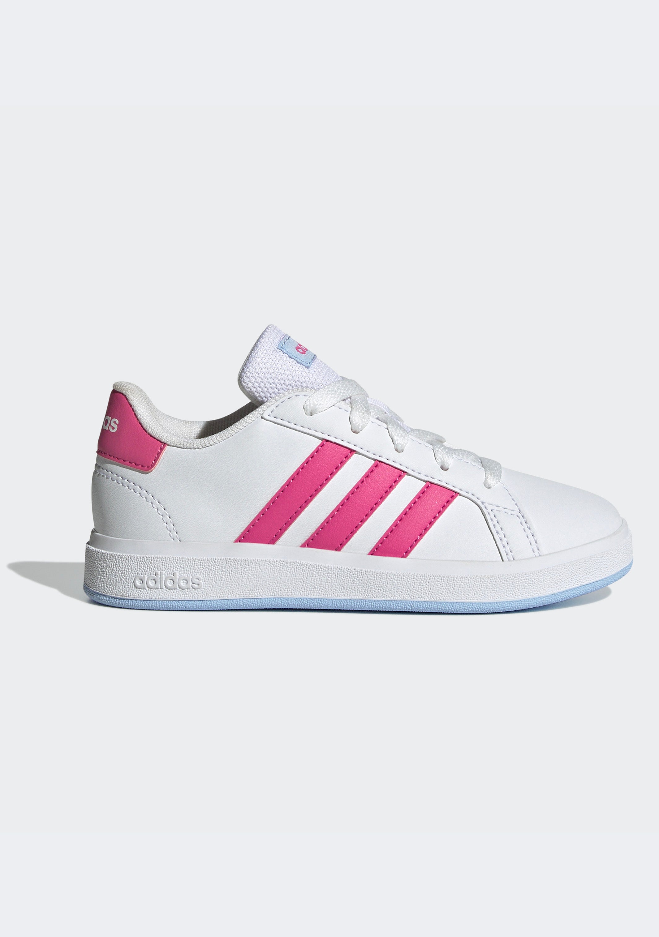 Adidas Grand Court 2.0K Kids' Sneakers - Lightweight Comfortable Tennis Shoes for Boys & Girls - Perfect for School, Playground & Everyday Wear
