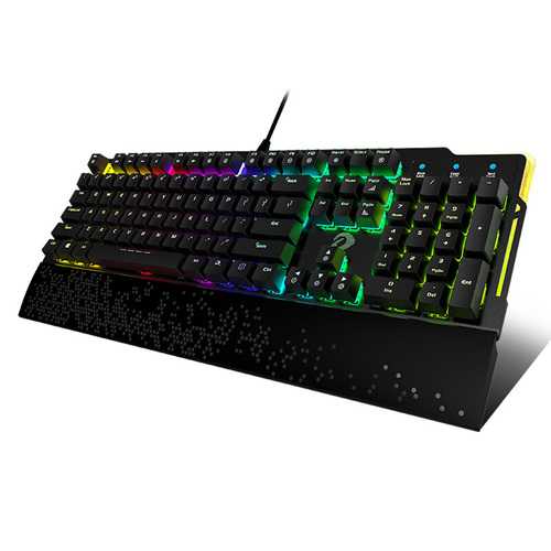 Dareu EK815 104-Key RGB Backlit Mechanical Gaming Keyboard with Brown Switches - Perfect for PC Gaming, Typing & Office Work