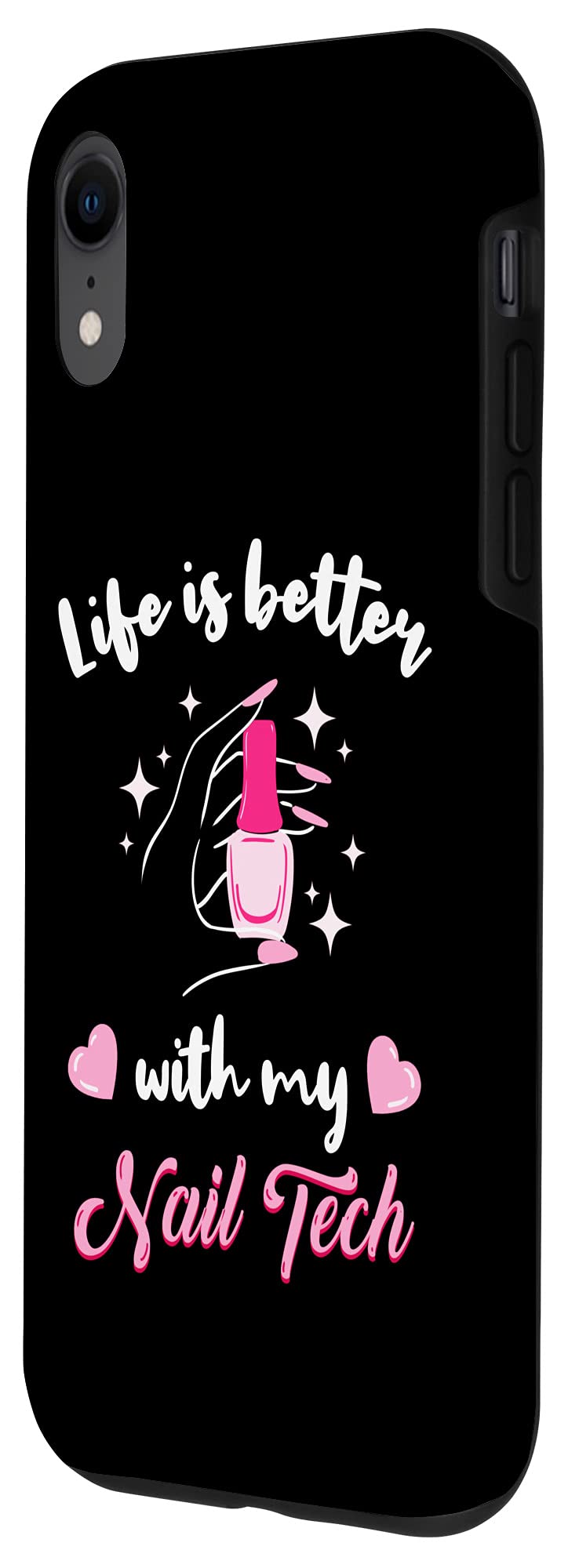 iPhone XR Case for Nail Technicians - Durable Protective Phone Cover with Stylish 