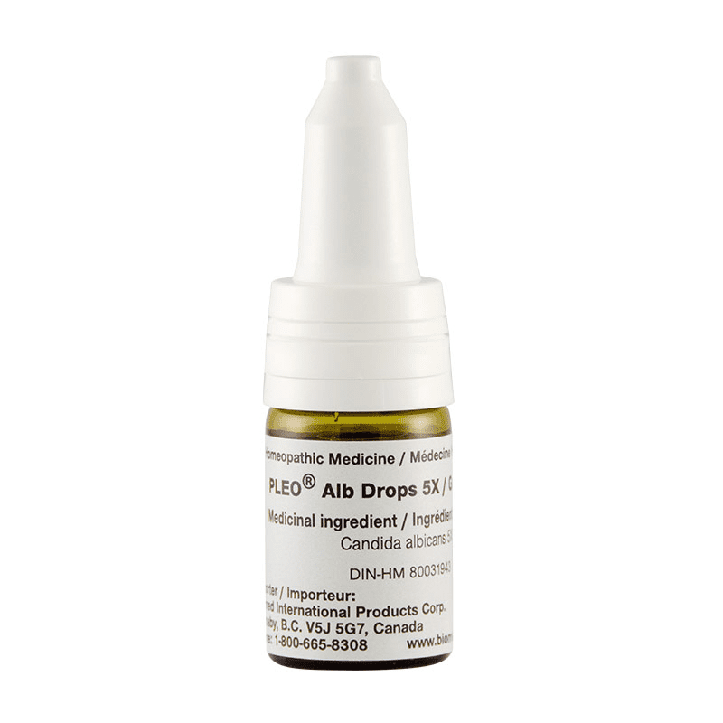 Biomed Pleo Alb (Albicansan) Drops 10ml - Natural Homeopathic Remedy for Candida Support - Perfect for Digestive Health & Immune System Boost