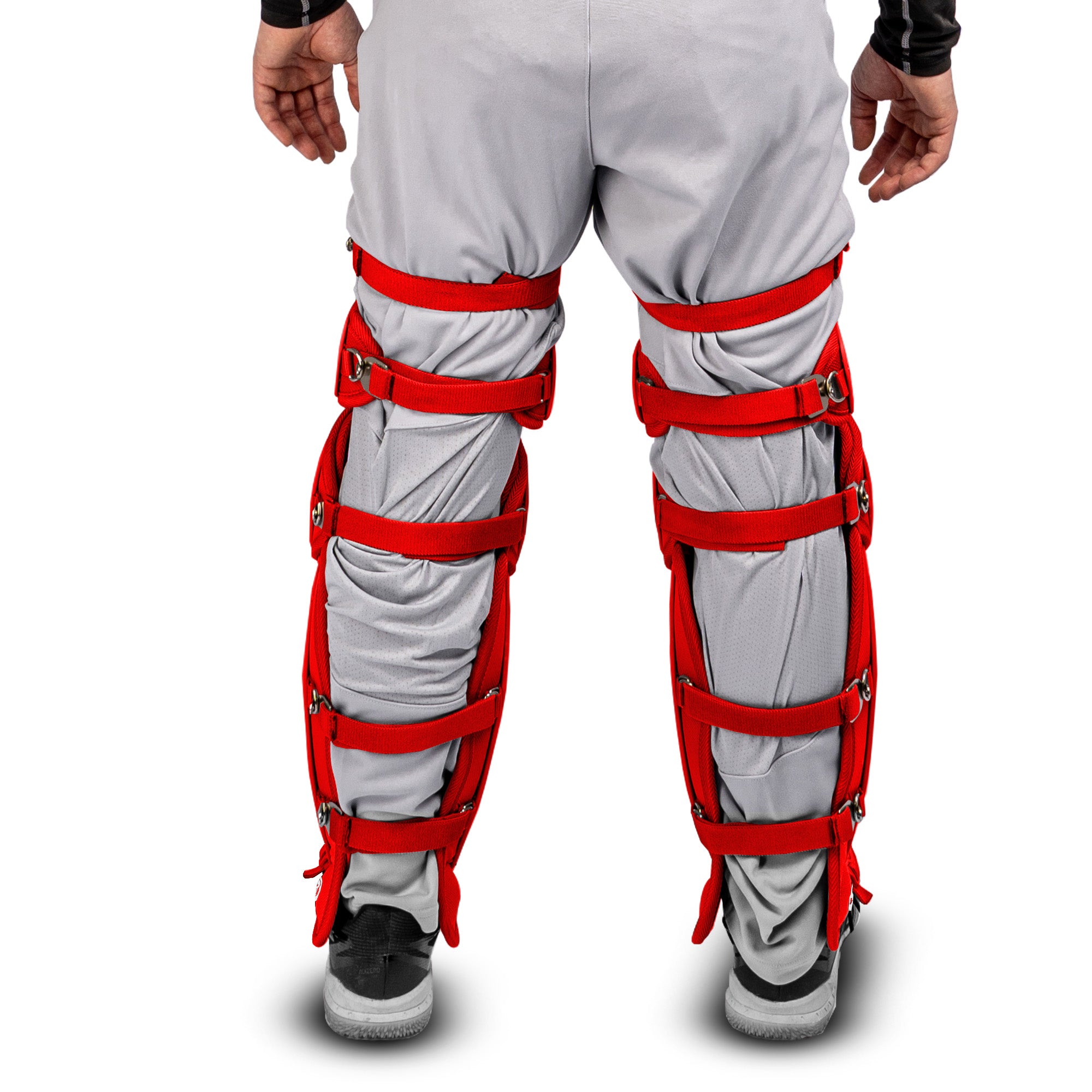 FORCE3 XS3® Pro Leg Guards for Adults - Baseball & Softball Protective Gear - Perfect for Catchers, Umpires & Players