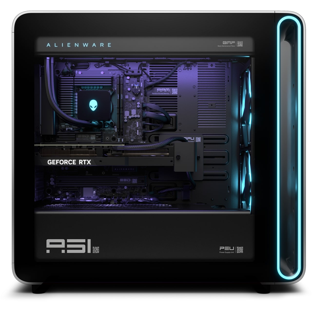 Alienware Area 51 Gaming Desktop with RTX 5080 - High Performance PC for Esports, Streaming & VR Gaming | Powerful Dell Computer for Professional Gamers & Content Creators