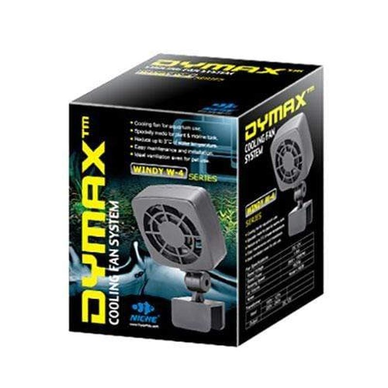 Dymax Windy Cooling Fan W 4 - High Speed USB Desk Fan for Home & Office - Portable Personal Cooling Fan for Workstation, Bedroom, Dorm Room - Perfect for Summer, Travel & Outdoor Use
